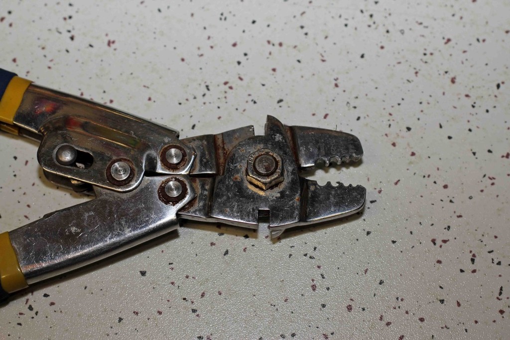When crimping, use the right tool for the job. © Jarrod Day